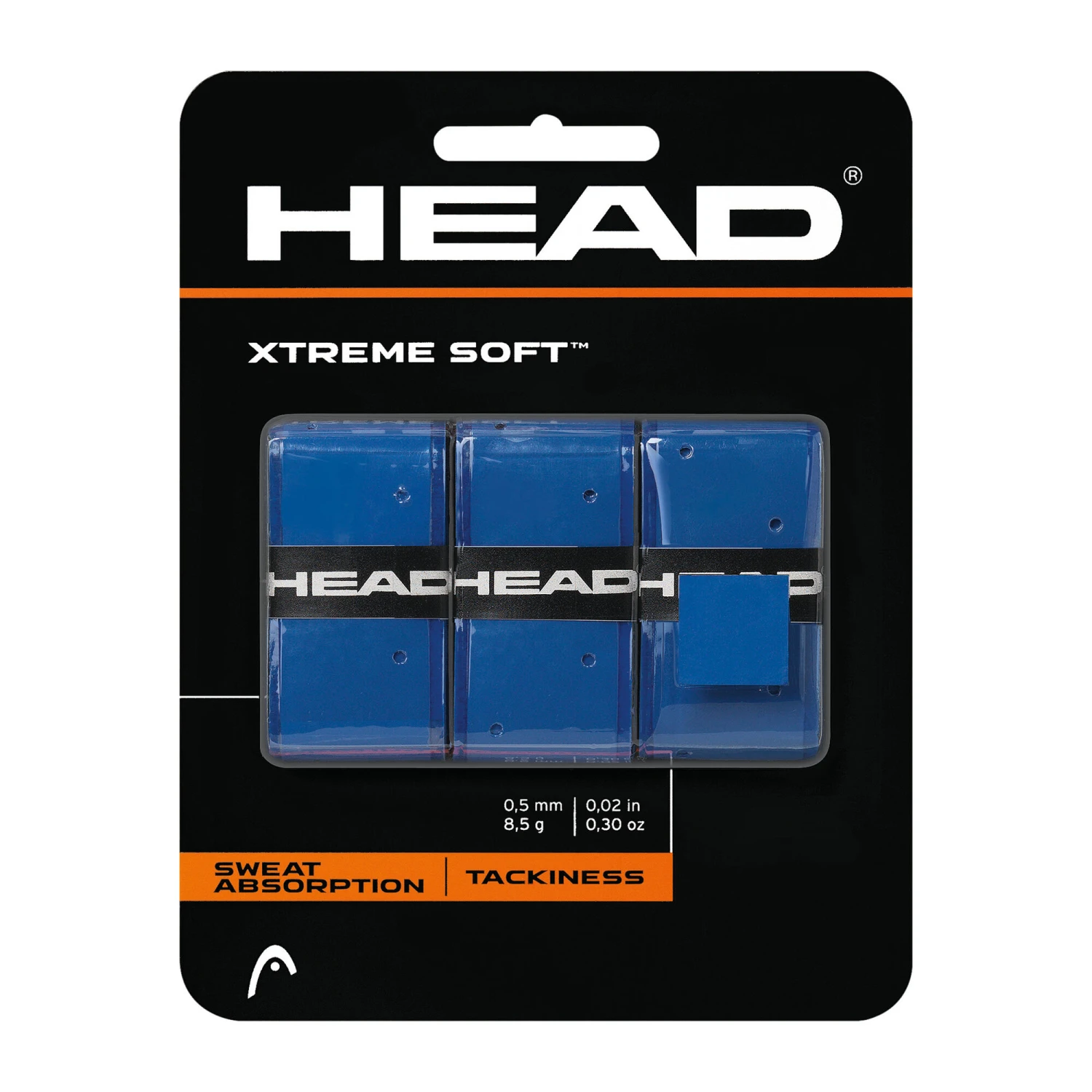 Head Xtreme Soft 3 Pack - Blue