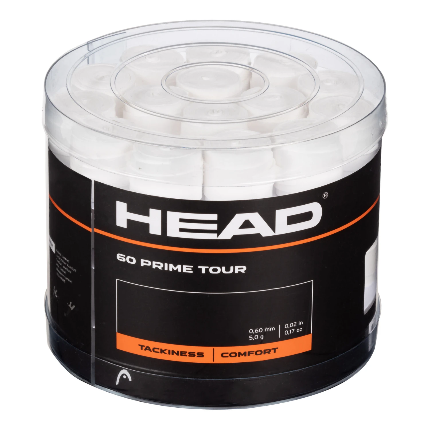 Head Prime Tour 60 Pack - White