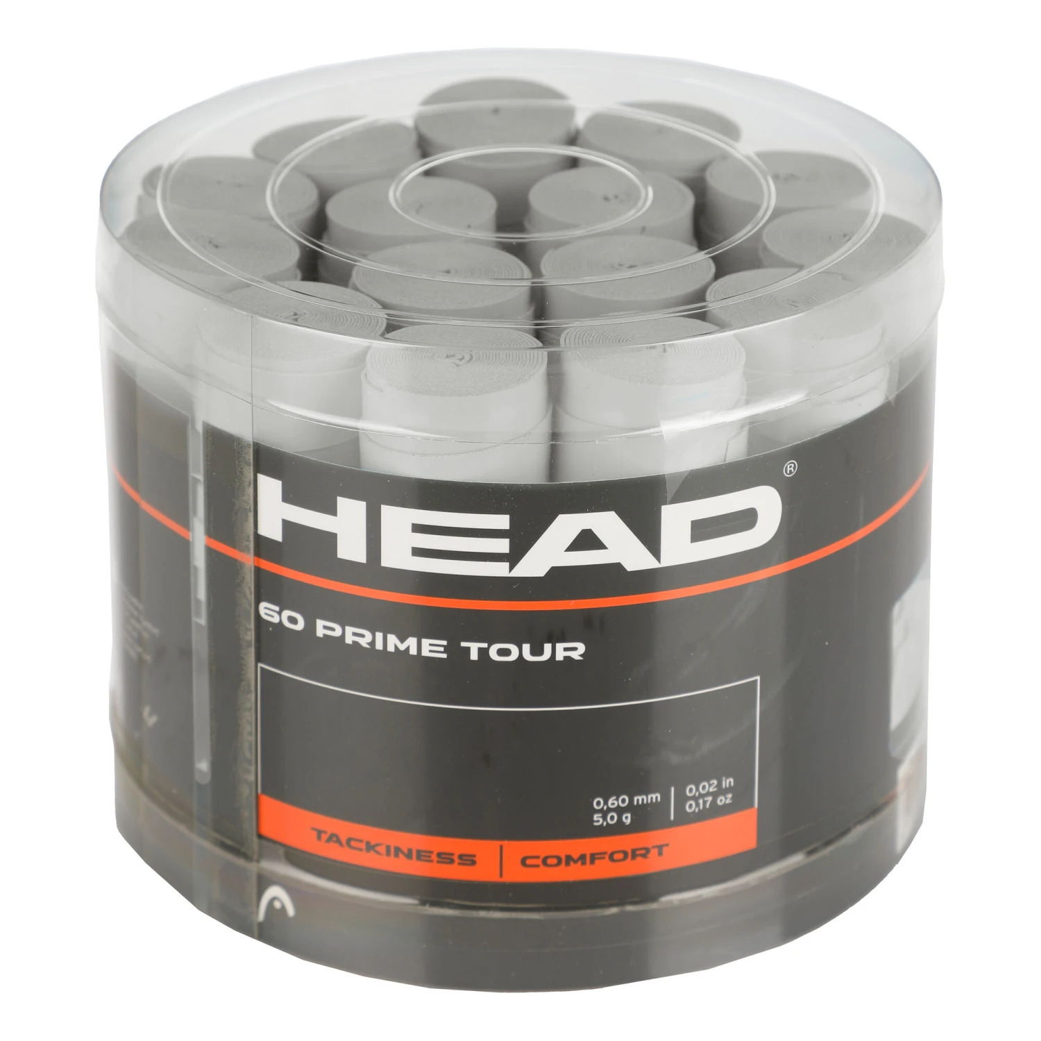 Head Prime Tour 60 Pack - Grey