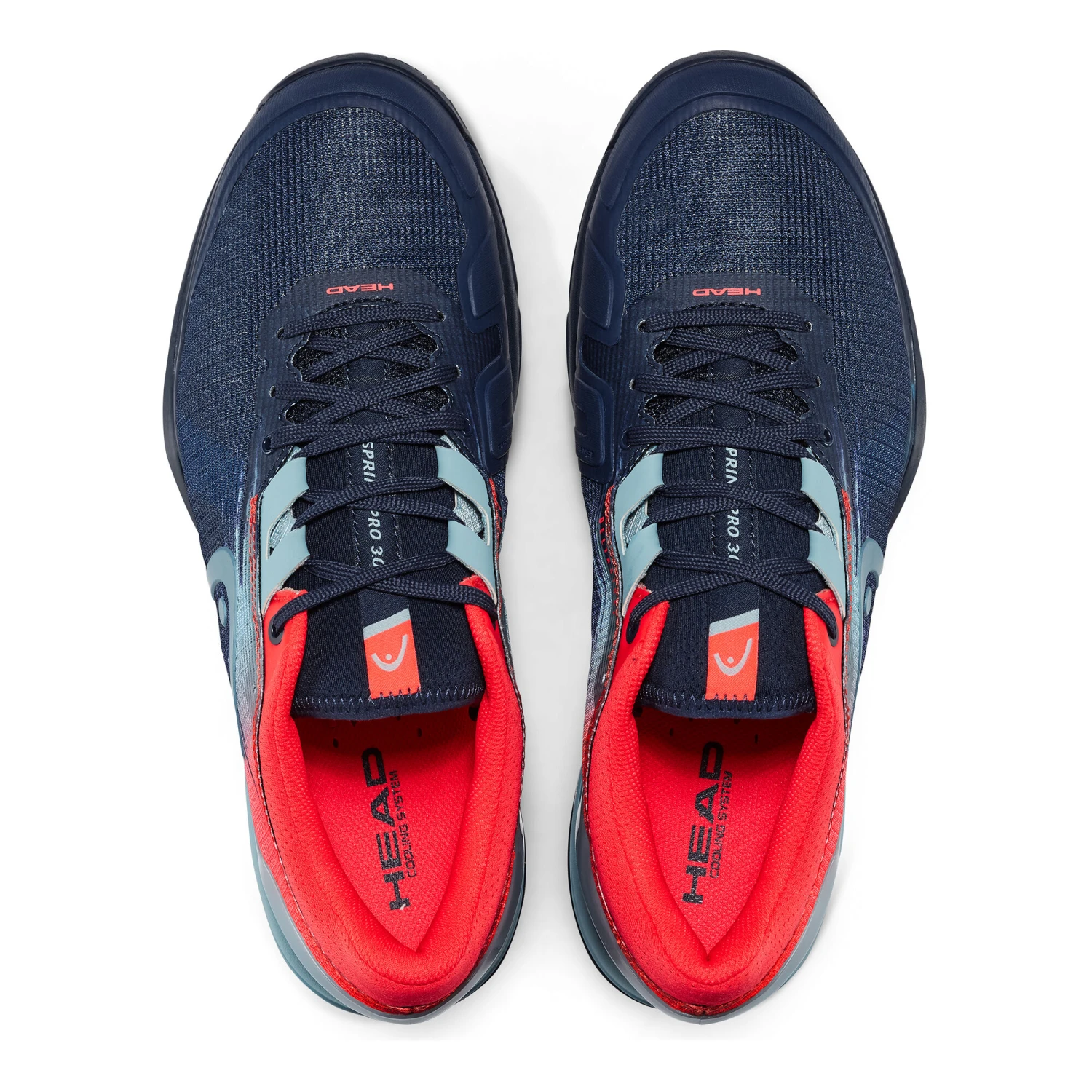Head Sprint Pro 3.0 Clay Court Shoe Men - Dark Blue, Lightred - Image 4