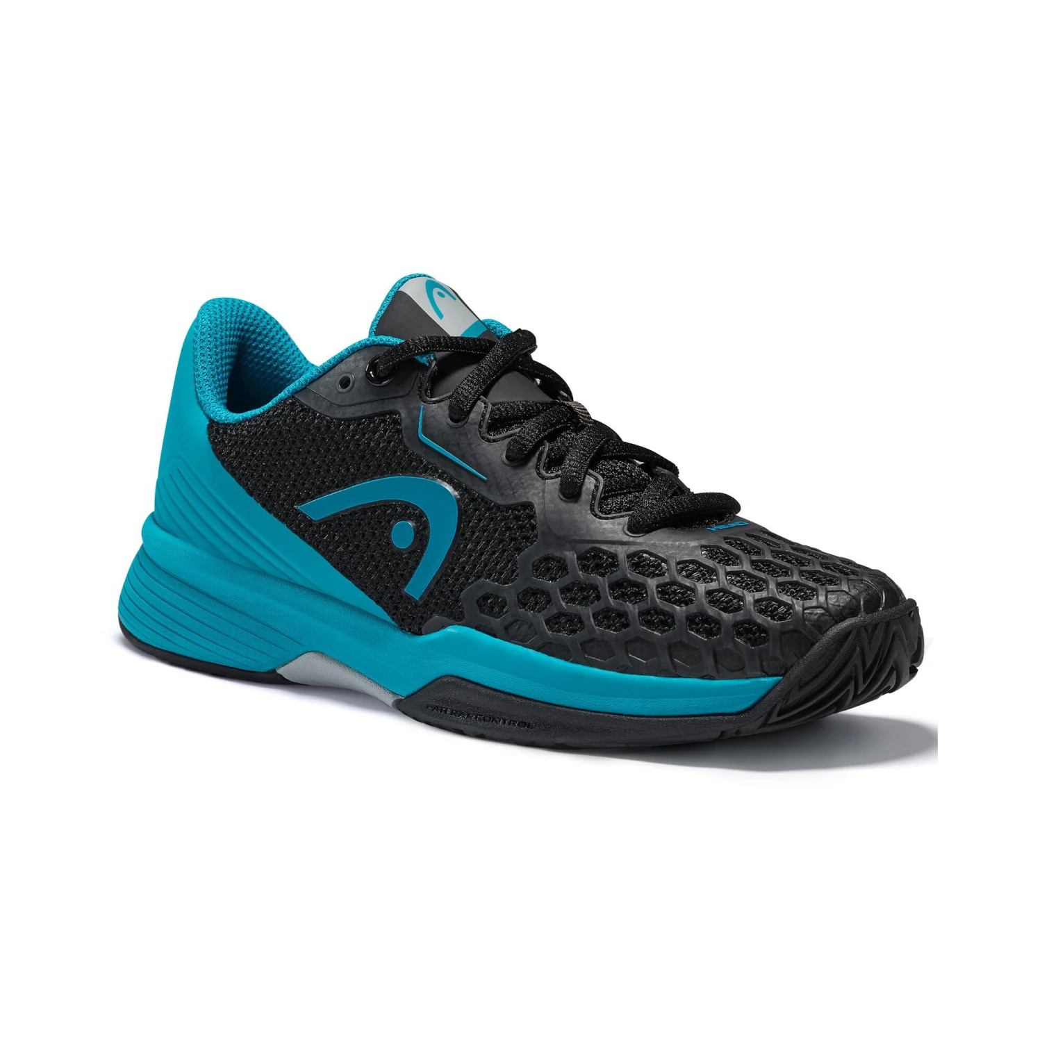 Head Revolt Pro 3.5 All Court Shoe Kids - Black, Turquoise - Image 5
