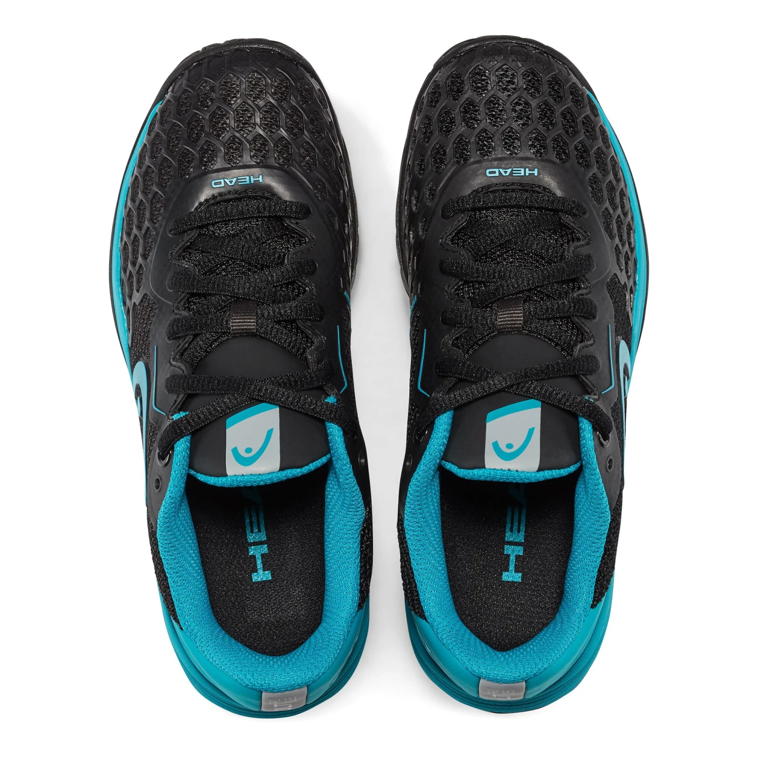 Head Revolt Pro 3.5 All Court Shoe Kids - Black, Turquoise - Image 4