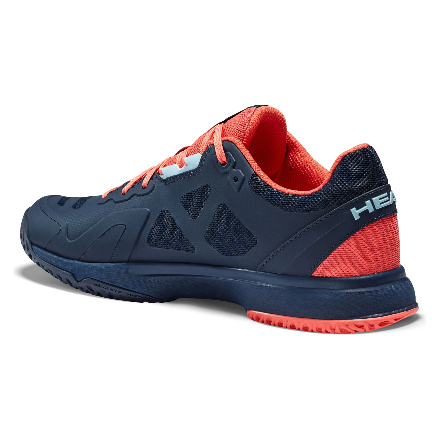 Head Sprint Team 3.0 2021 All Court Shoe Women - Dark Blue, Coral - Image 2