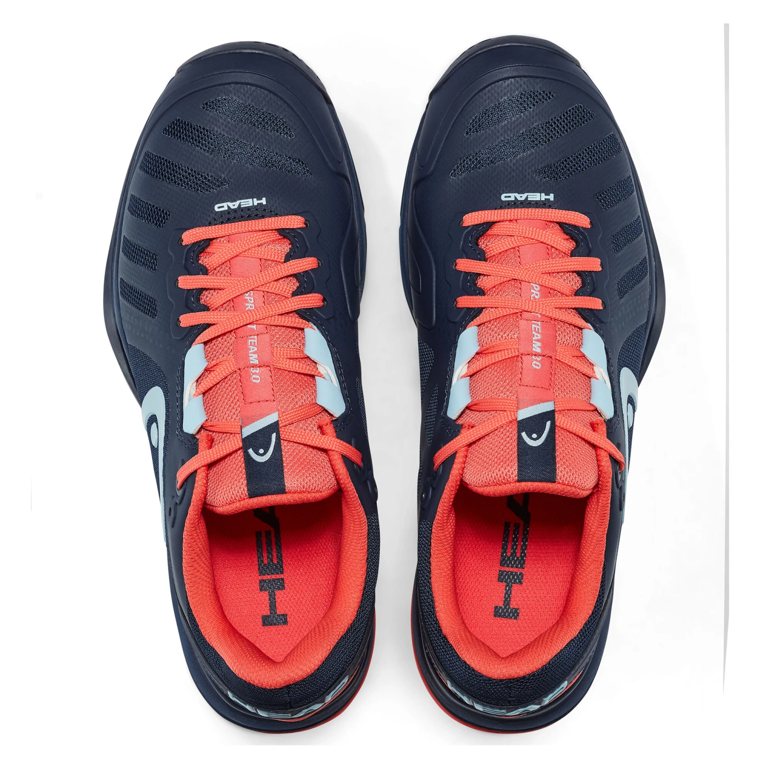Head Sprint Team 3.0 2021 All Court Shoe Women - Dark Blue, Coral - Image 3