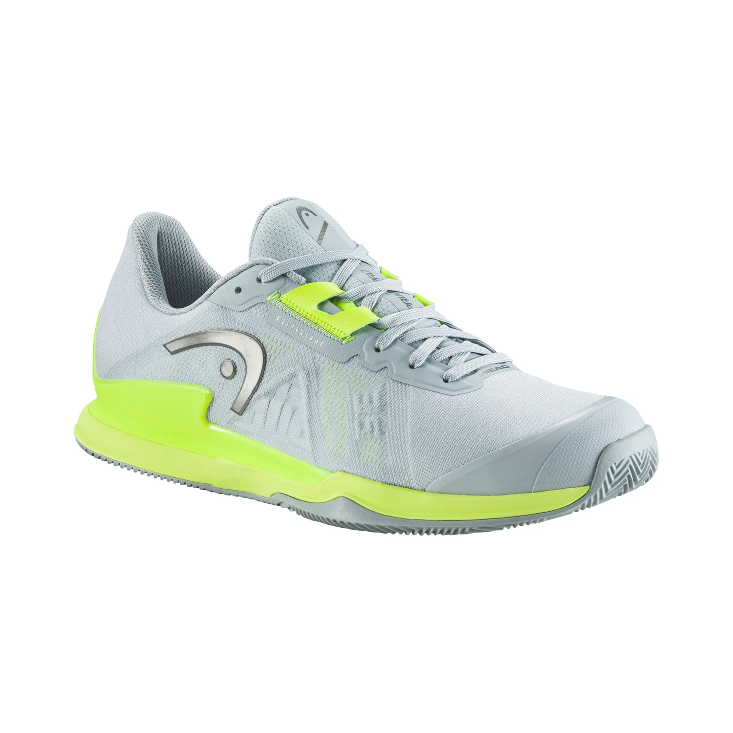 Head Sprint Pro 3.5 Clay Court Shoe Men - Grey, Yellow - Image 4