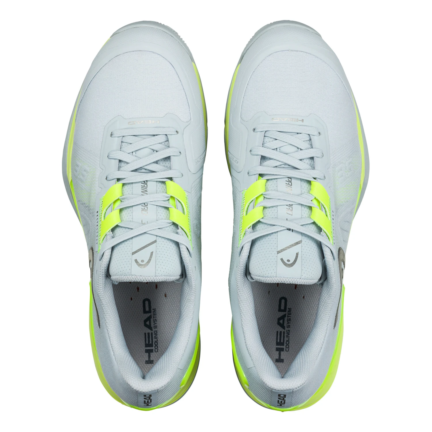 Head Sprint Pro 3.5 Clay Court Shoe Men - Grey, Yellow - Image 3