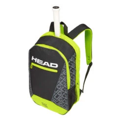 Head Core Backpack - Black, Neon Yellow
