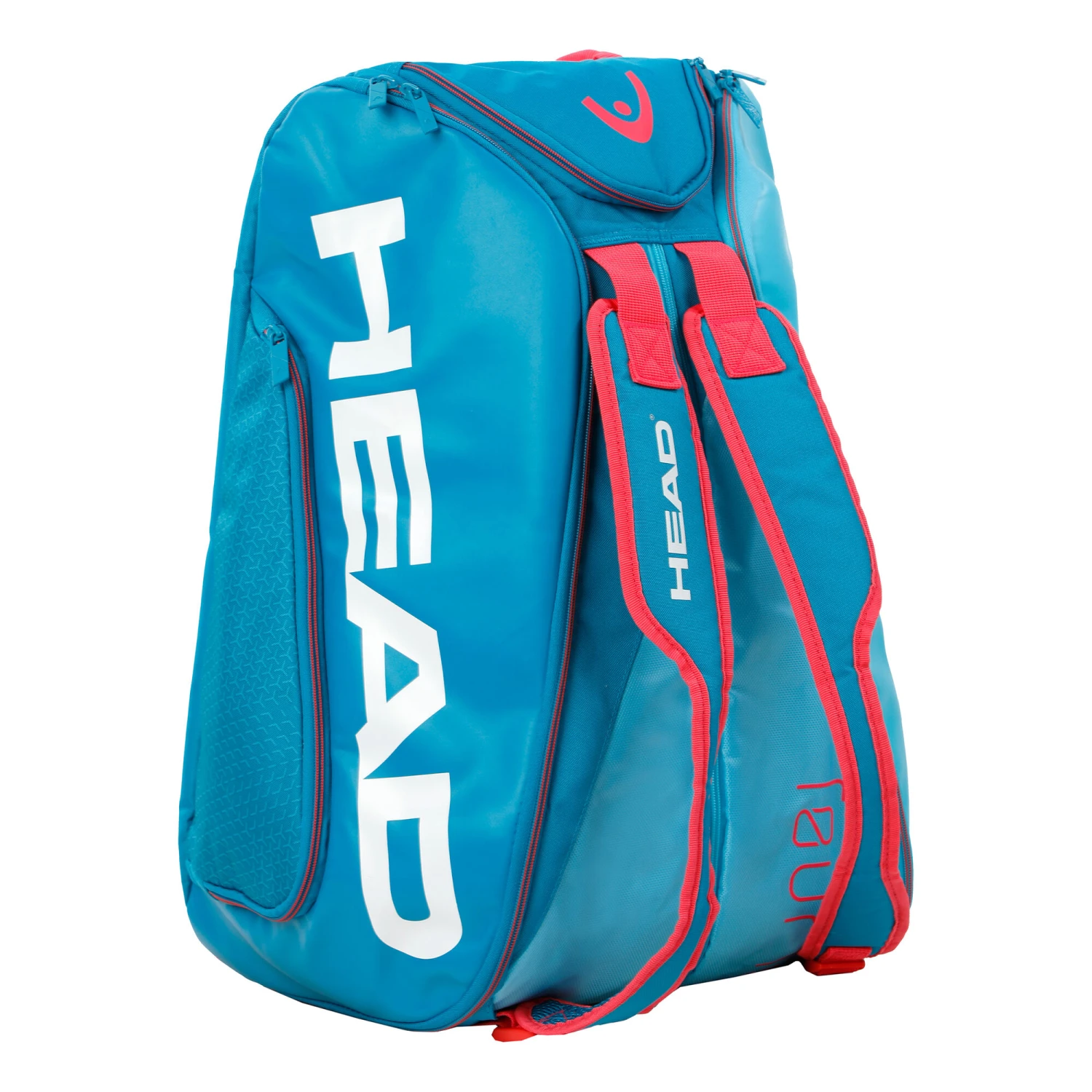 Head Tour Team Padel Monstercombi Padel Racket Bag - Turquoise, Pink - Image 2