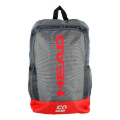 Head Core Backpack - Anthracite, Red